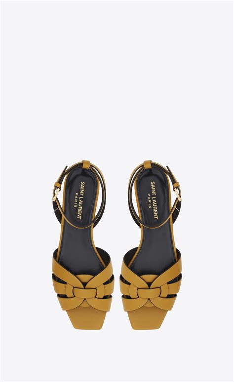 ysl sandals womens|ysl tribute sandals flat.